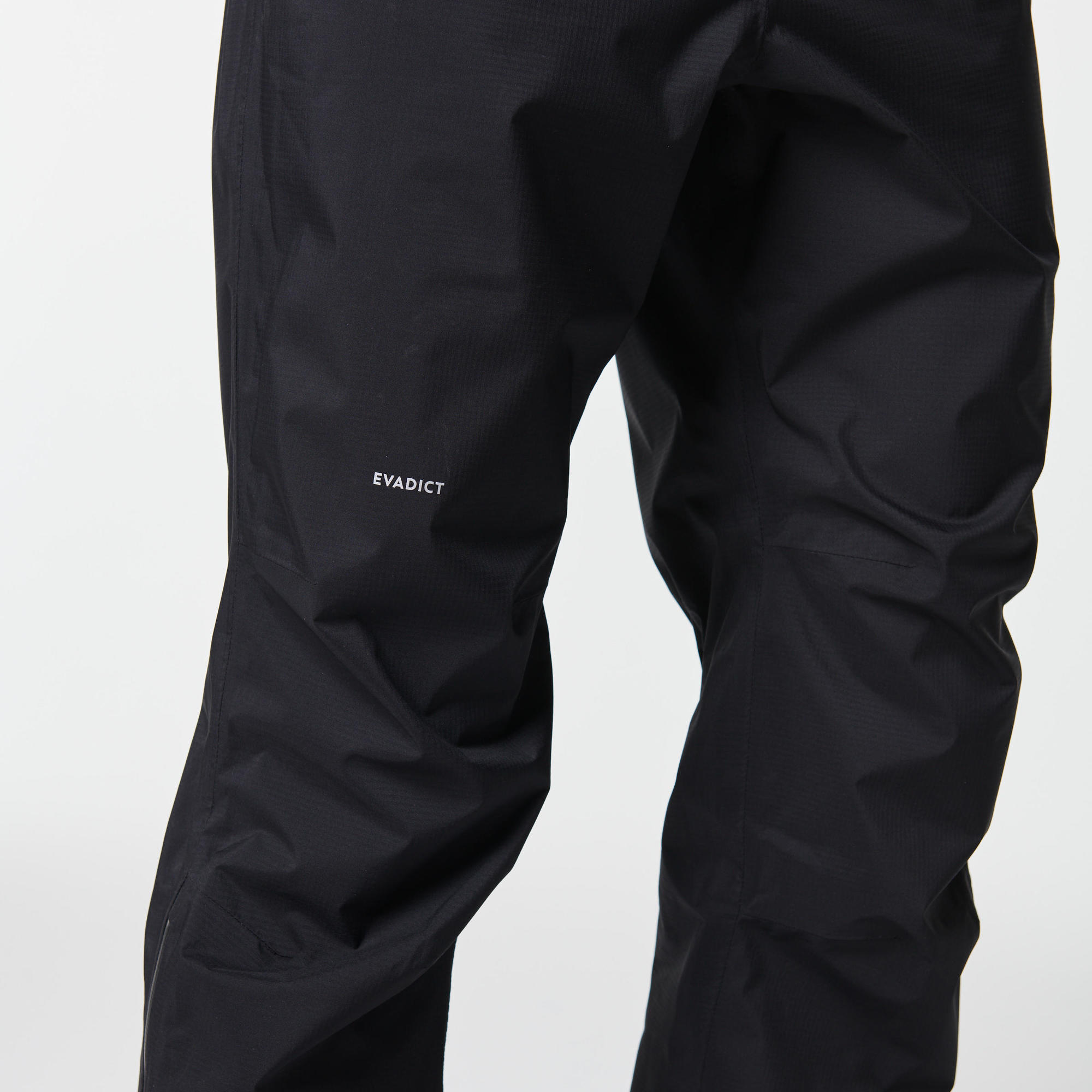 Men's waterproof trousers - NH500 - Black